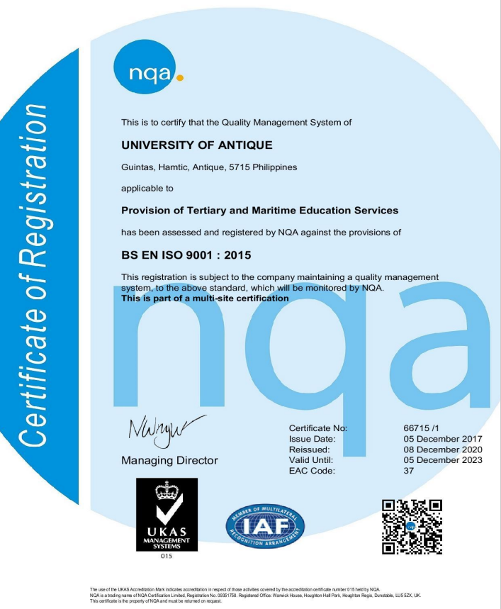 UA ISO COVER