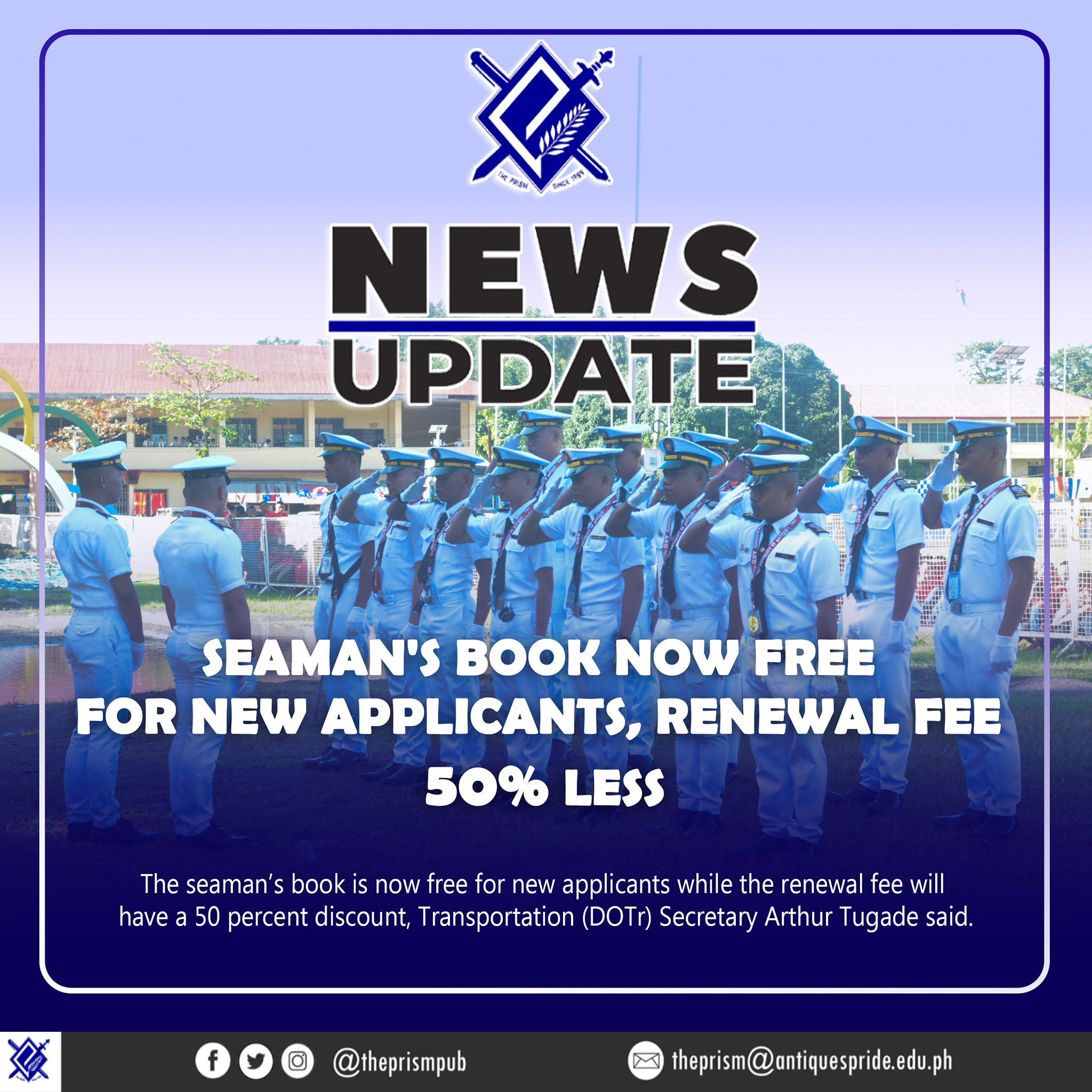 Seaman S Book Now FREE For New Applicants Renewal Fee Is 50 Less   Seamams Book 