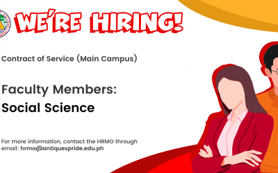 Notice of Hiring: UA Main Campus, Sibalom